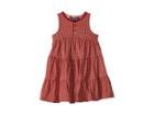 Polo Ralph Lauren Kids Floral Cotton Jersey Dress (little Kids) (red Multi) Girl's Dress