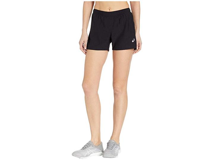 Asics Run Silver 4 Shorts (performance Black) Women's Shorts