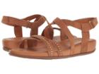 Fitflop Lumy Crisscross Sandals W/ Studs (tan) Women's  Shoes