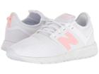 New Balance Classics Wrl247v1 (white/himalayan Pink) Women's Shoes