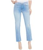 Hudson Zoeey Mid-rise Crop Straight Five-pocket Jeans In Aura (aura) Women's Jeans