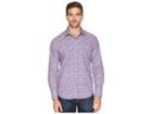 Robert Graham Tresco Sports Shirt (purple) Men's Clothing