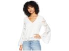 Minkpink Tainted Love Lace Top (off-white) Women's Blouse
