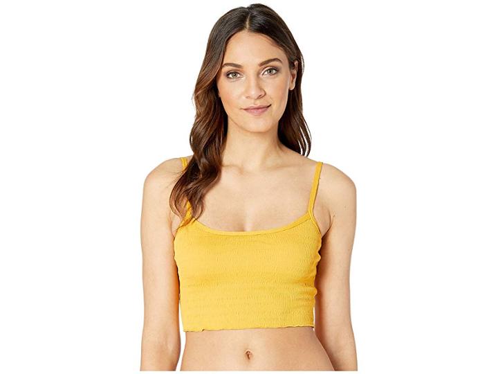 Billabong Sun Rise Beach Cami (golden Glow) Women's Swimwear