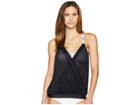 Next By Athena Boot Camp Surplice Double Up Tankini Top (black) Women's Swimwear