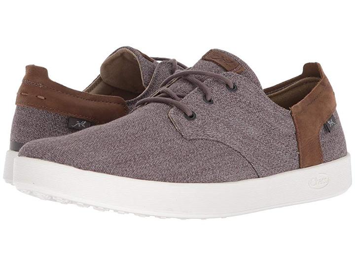 Chaco Davis Lace (gull Gray) Men's Lace Up Casual Shoes