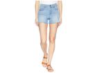 Nydj 4 Shorts W/ Fray Hem Side Slit In Pampelonne (pampelonne) Women's Shorts