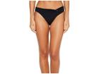 Jets Swimwear Australia Jetset Asymmetrical Twist Front Bikini Bottom (black) Women's Swimwear