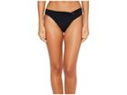 Jets Swimwear Australia Jetset Asymmetrical Twist Front Bikini Bottom (black) Women's Swimwear