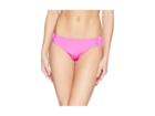 Trina Turk Studio Solids Shirred Side Hipster Bikini Bottom (shocking Pink) Women's Swimwear