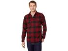 Columbia Deschutes Rivertm Heavyweight Flannel (red Element Plaid) Men's Long Sleeve Button Up