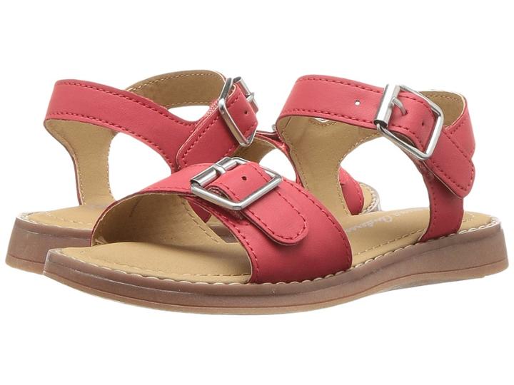 Hanna Andersson Caty (toddler/little Kid/big Kid) (sunny Red) Girls Shoes