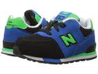 New Balance Kids Kl574v1 (infant/toddler) (black/blue) Boys Shoes