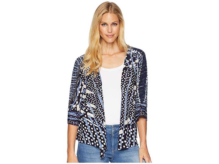 Nic+zoe Pacific Coast Four-way Cardy (multi) Women's Sweater