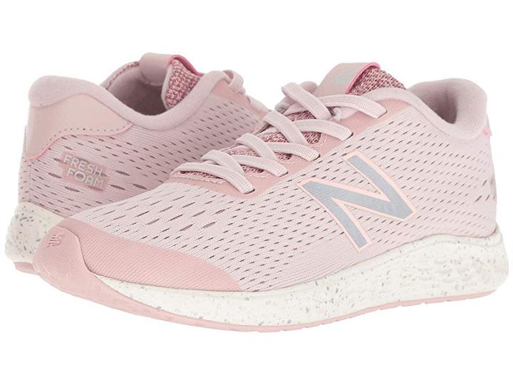New Balance Kids Kvarnv1y (little Kid/big Kid) (conch Shell/dark Oxide) Girls Shoes