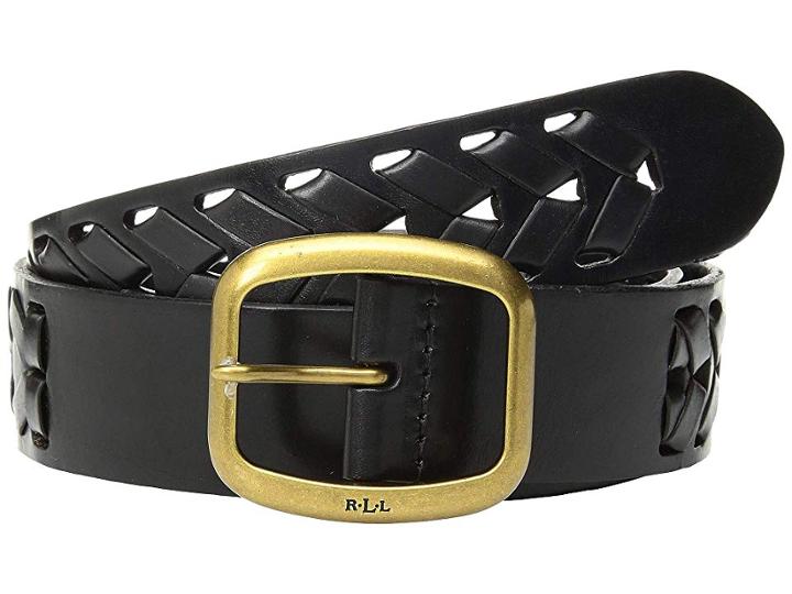 Lauren Ralph Lauren Barrington Belt (black) Women's Belts