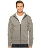 The North Face Slacker Full Zip Hoodie (tnf Medium Grey Heather (prior Season)) Men's Sweatshirt