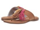 Anne Klein Adrienna Tassel Sandal (cognac Multi) Women's Shoes