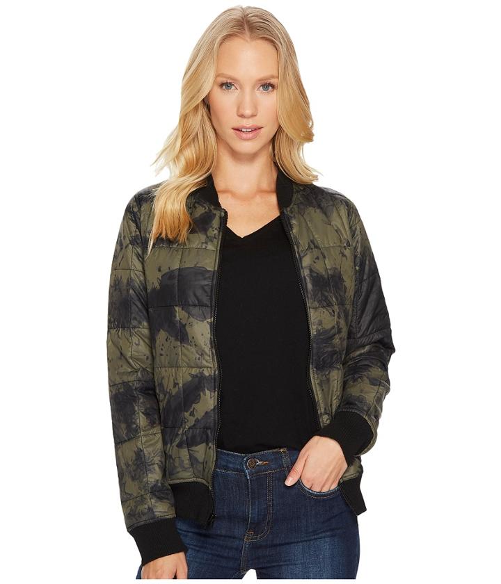 Lanston Bomber Jacket (camo) Women's Coat