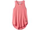 Under Armour Kids Finale Tank Top (big Kids) (penta Pink Light Heather/green Typhoon) Girl's Clothing