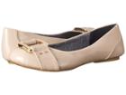 Dr. Scholl's Frankie (taupe Patent) Women's Flat Shoes
