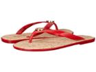 Michael Michael Kors Jet Set Mk Jelly (chili Pvc) Women's Sandals