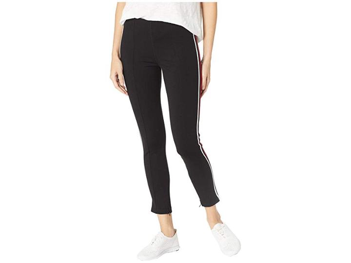 Sanctuary Track Sport Stripe Pants (black) Women's Casual Pants
