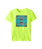 Under Armour Kids Lenticular Big Logo Short Sleeve (little Kids/big Kids) (hi Vis Yellow) Boy's Clothing