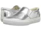 Polo Ralph Lauren Kids Carlee Twin Gore (little Kid/big Kid) (silver Metallic) Girl's Shoes