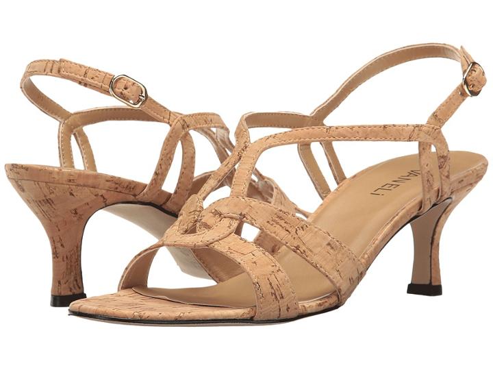Vaneli Meteor (natural Cork) High Heels