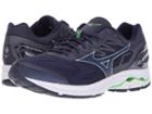 Mizuno Wave Rider 21 (eclipse/eclipse/green Slime) Boys Shoes