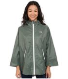 The North Face Mindfully Designed Poncho (laurel Wreath Green Classic Dot (prior Season)) Women's Coat