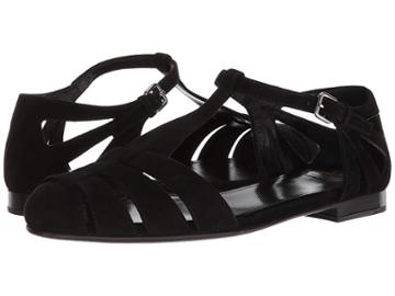 Church's Rainbow Suede Sandal (black) Women's Sandals