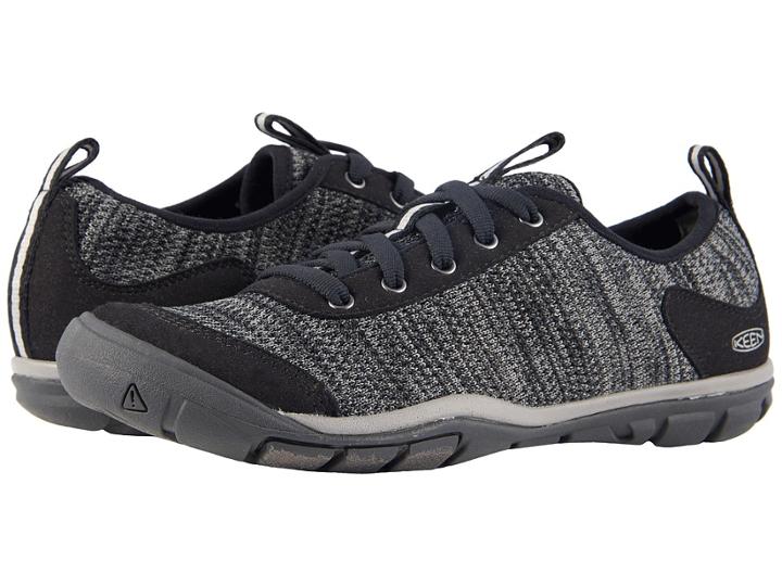 Keen Hush Knit (black/gargoyle) Women's Shoes