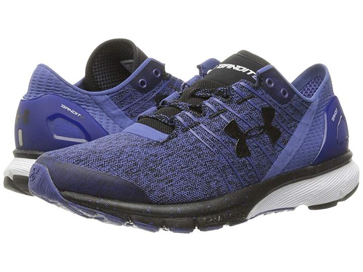 Under Armour Ua Charged Bandit 2 (deep Periwinkle/white/black) Women's Running Shoes