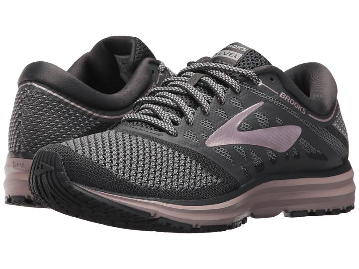 Brooks Revel (grey/ebony/rose Gold) Women's Running Shoes
