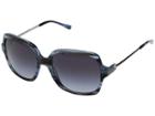 Michael Kors Bia 0mk2053 56mm (blue Horn/grey Gradient) Fashion Sunglasses
