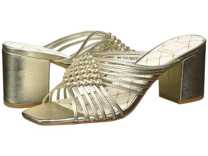 Dolce Vita Delana (light Gold Leather) Women's Shoes