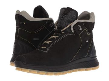 Ecco Sport Exostrike Gore-tex(r) High (black/wild Dove) Women's Shoes