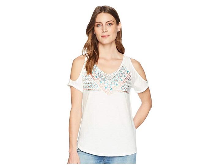 Ariat Lexi Top (snow White) Women's Clothing