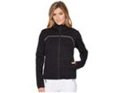 Nike Golf Repel Jacket Full Zip (black/dark Grey/white) Women's Coat