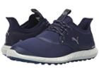 Puma Golf Ignite Spikeless Sport (peacoat/silver/white) Men's Golf Shoes