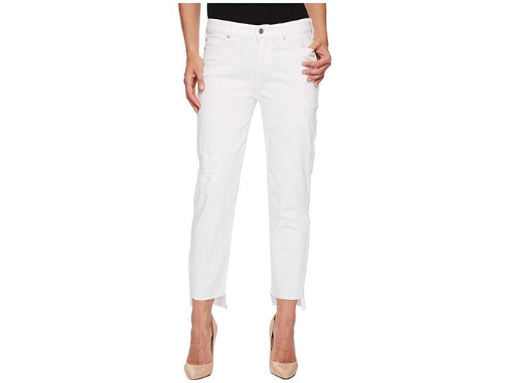 Liverpool Jayden Crop Straight In Comfort Stretch Denim In Cosmic Destruct (cosmic Destruct) Women's Jeans