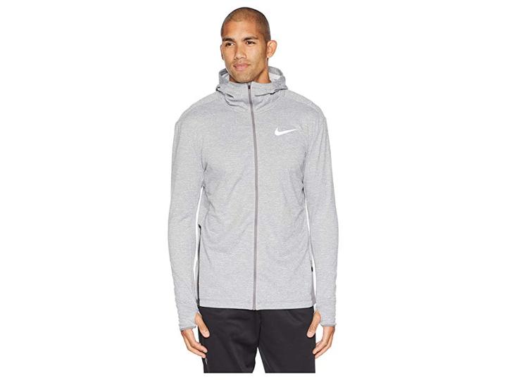 Nike Sphere Element Hoodie Full Zip 2.0 (gunsmoke/heather) Men's Sweatshirt