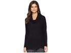 Jack By Bb Dakota Early Riser Cowl Neck Top (black) Women's Clothing