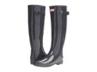 Hunter Original Refined Gloss Rain Boots (dark Slate) Women's Rain Boots