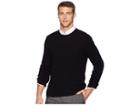 Polo Ralph Lauren Cashmere Cable Crew Neck (polo Black) Men's Sweater