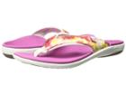 Spenco Yumi English Bouquet (purple) Women's Sandals