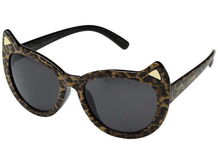Betsey Johnson Bj894000 (leopard) Fashion Sunglasses