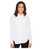 Nydj Button Down Shirt (optic White) Women's Clothing